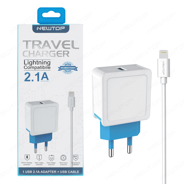 Chargeur IPhone APP 2.1A combo